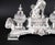 Antique Victorian Egyptian Revival Inkstand, 1890s For Sale - Image 6 of 18