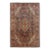 Antique Persian Mohajeran Sarouk Blue Carpet, 6'11" X 10'3" For Sale