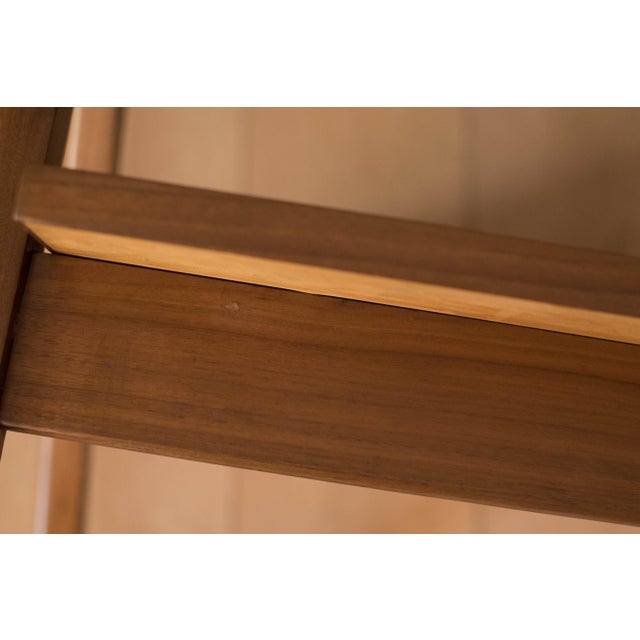Pair of Vintage Kipp Stewart Walnut Floating Nightstands by Drexel Declaration For Sale - Image 17 of 18