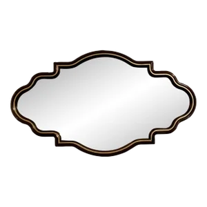 Caracole Modern Scalloped Everly Wall Mirror