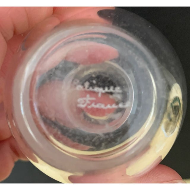 Mid 20th Century Lalique Crystal Clairefontaine Perfume