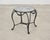 Neoclassical Rose Tarlow Style Twig Iron Faux Bois Garden Drinks Table For Sale - Image 3 of 18