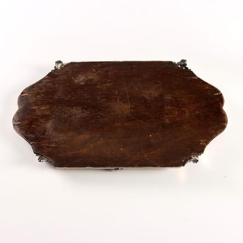 Metal Vintage Italian Tray from Fassi Arno, 1940s For Sale - Image 7 of 8