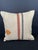 Turkish Hemp Pillow Cushion Natural Beige Red Cushion Cover 20"x20" For Sale - Image 4 of 4
