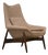 Henry Klein for Bramin Teak Lounge Chair For Sale