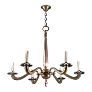 Decco Grande Chandelier in Patinated Finish