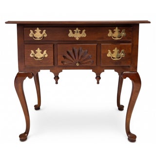 Chinese Chippendale Mahogany Low Boy Cabinet or Side Table by Councill Craftsmen For Sale