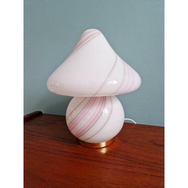 Mushroom Lamp in Murano Glass, 1970s For Sale - Image 12 of 15
