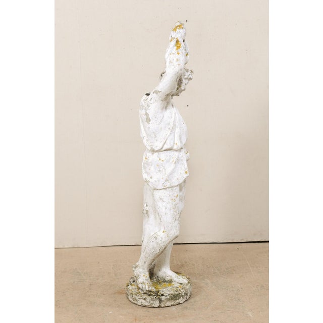 Early 20th Century Tall Classical French Garden Sculpture | Chairish