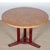 Round Wooden Dining Table, 1980s For Sale - Image 3 of 6