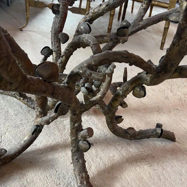 1970s Bronze Sculptural Sea Life Dining Table Base For Sale - Image 12 of 12