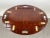 English Style Bombay Company Butler's Tray Table Cherry Wood Drop Leaf Serving For Sale - Image 4 of 17