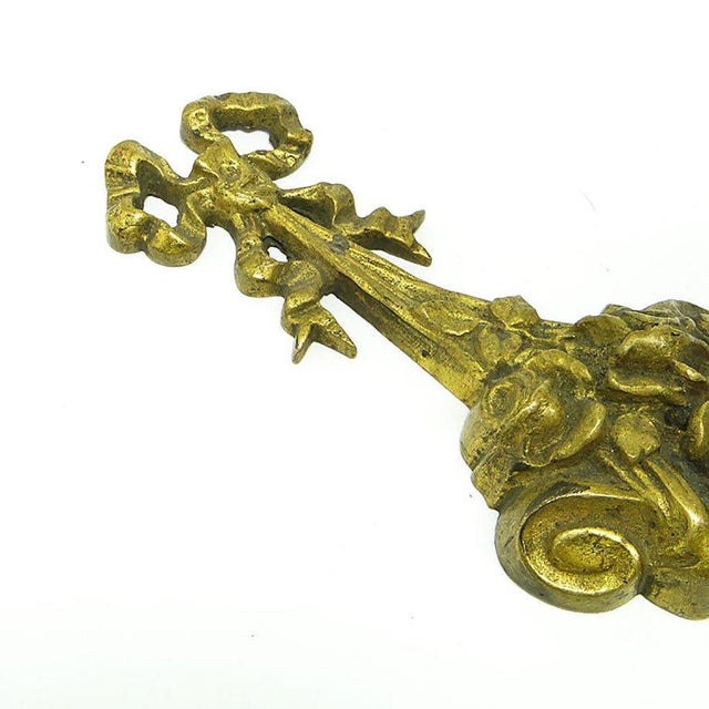 Metal Art Nouveau Wall Lamp, Germany, 1900s For Sale - Image 7 of 10