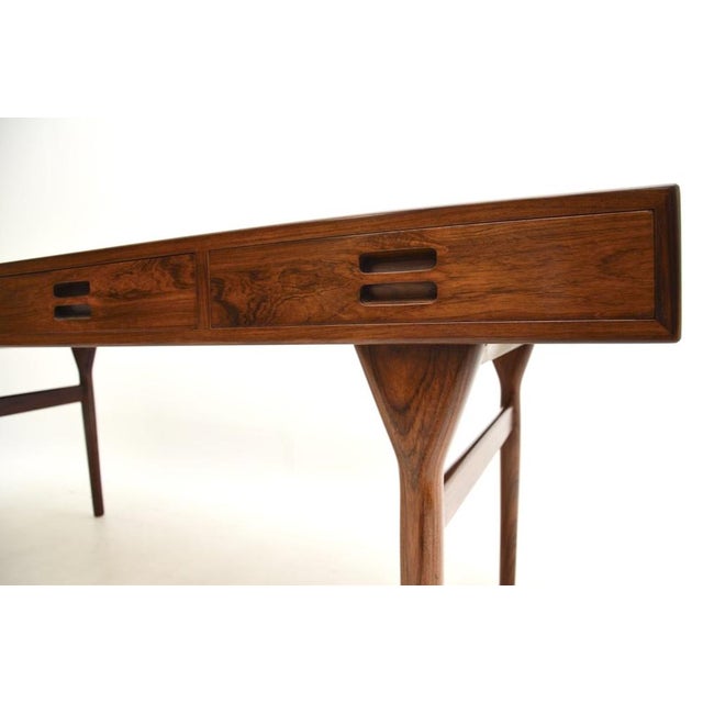 Vintage Danish Desk attributed to Nanna Ditzel for Soren Willadsen, 1960s For Sale - Image 10 of 12
