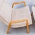 Wood 1960s Vintage Mid Century Milo Baughman Attributed Scoop Chairs in Alcantara Suede - Set of 2 For Sale - Image 7 of 12