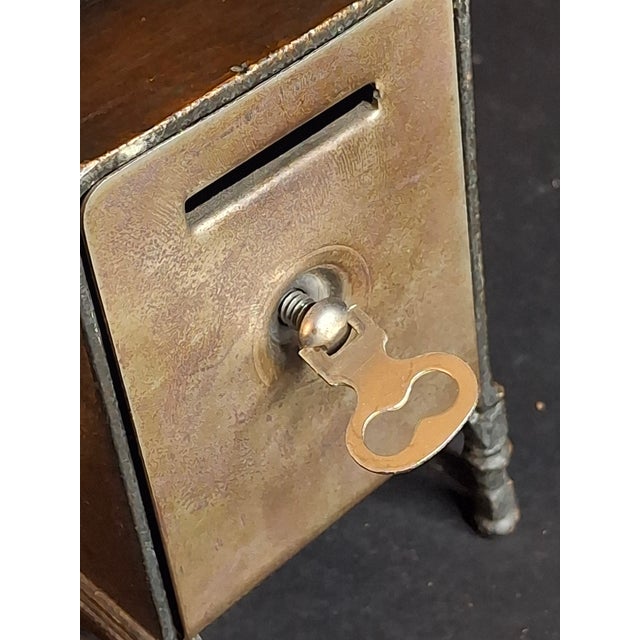 Antique Arcade Cast Iron Majestic Radio Still Bank 1930 Grigsby-Grunow W/ Box For Sale - Image 9 of 18