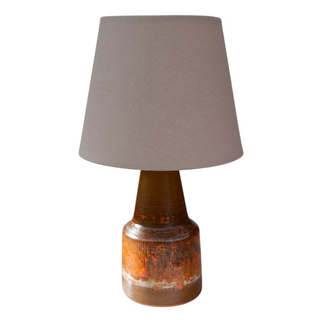 Mid-Century Modern Pottery Lamp from Tilgmans, 1960s For Sale