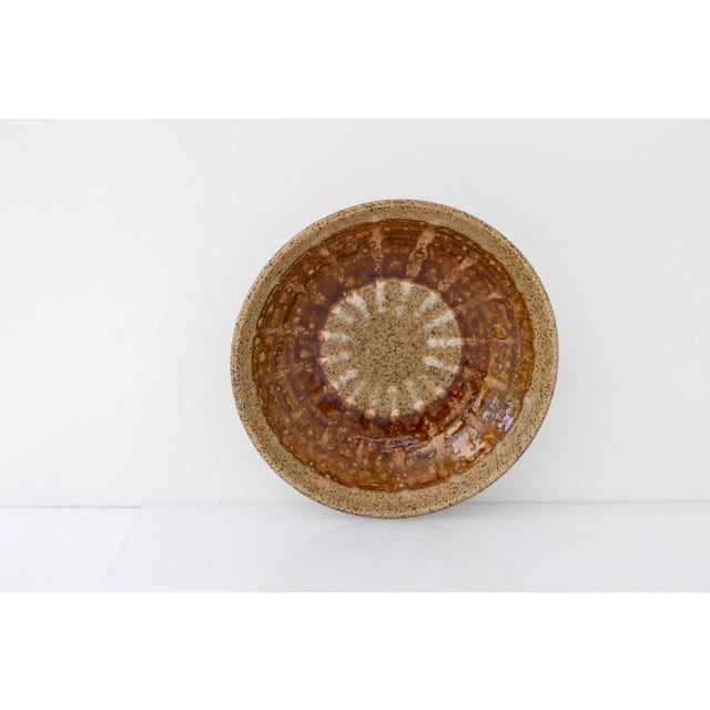 Ceramic Small Rustic Ceramic Bowl from Michael Andersen, Denmark, 1960s For Sale - Image 7 of 15