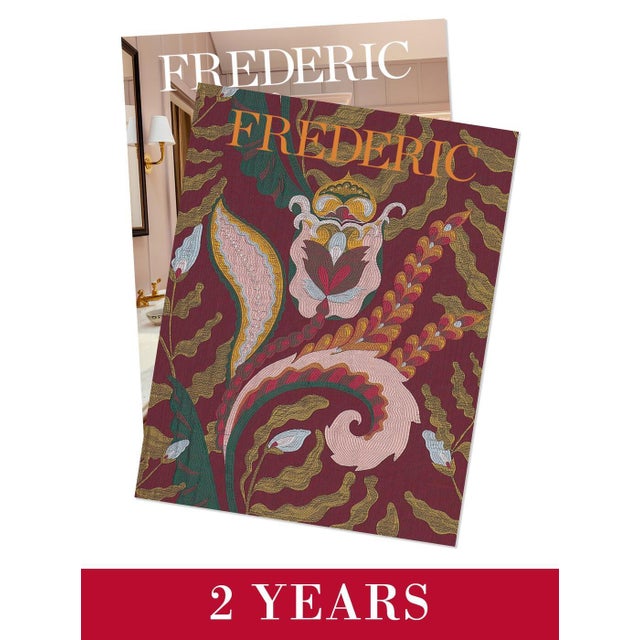 Frederic Magazine - 2 Year Subscription With Pattern and Lifestyle Cover (Surprise! Me) For Sale
