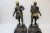 French Spelter Warrior Statues ( Bookends ) For Sale - Image 9 of 9