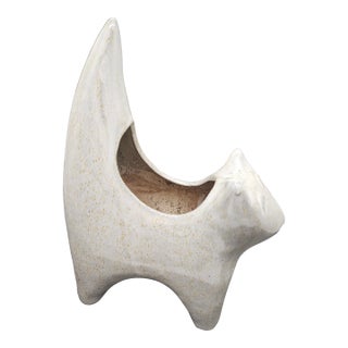 Contemporary Cat Planter For Sale