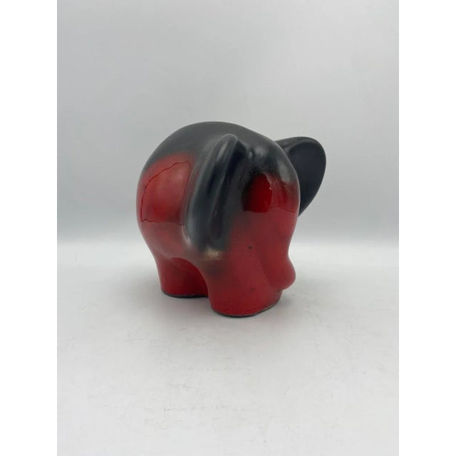 Black Elephant from Otto Keramik For Sale - Image 8 of 10