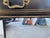 1990s Drexel Heritage Grand Palais Collection Louis XV Executive Writing Desk Style Leather Top and Brass For Sale - Image 12 of 18