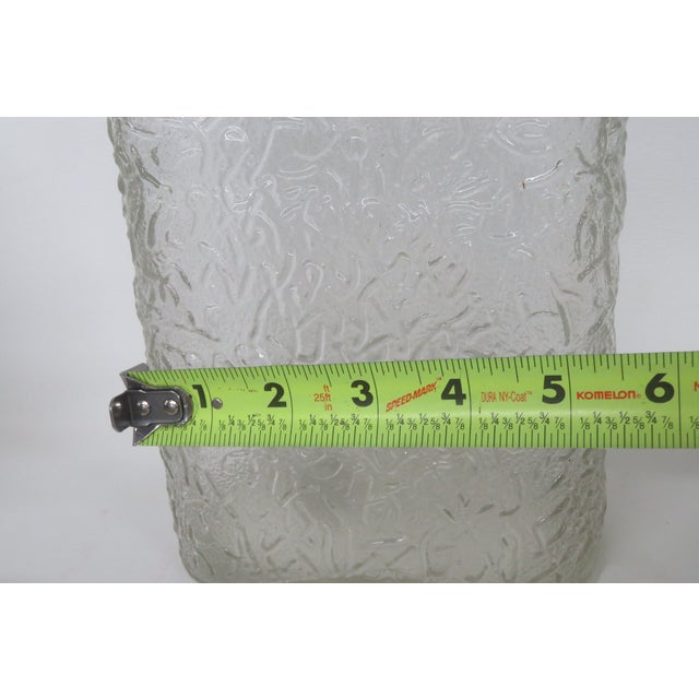 Mid Century 1950’s Anchor Hocking Embossed Retrigger Bottle Glass 4556b For Sale - Image 11 of 11