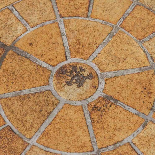 1960s Leaf Tiled Coffee Table by Roger Capron, Signed For Sale - Image 13 of 13