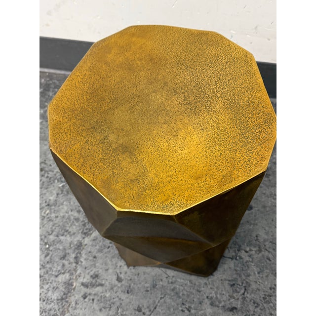 Abstract Moe's Home Quintus Accent Table For Sale - Image 3 of 12