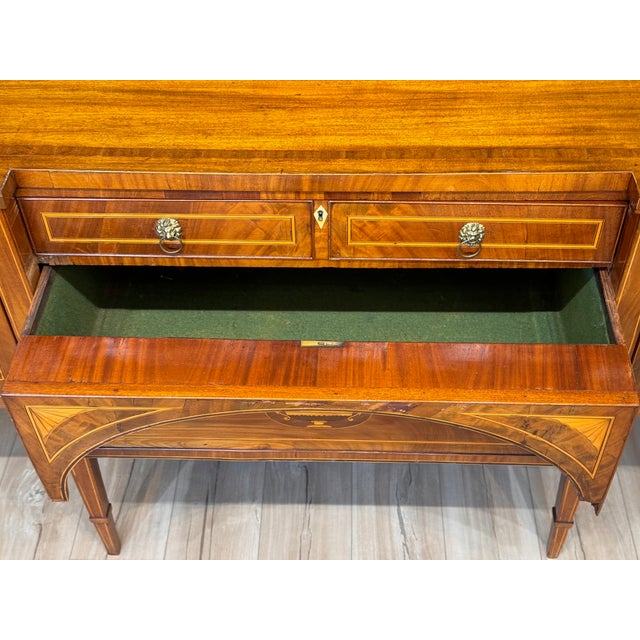Wood Late 18th Century English George III Inlaid Mahogany Sideboard For Sale - Image 7 of 16