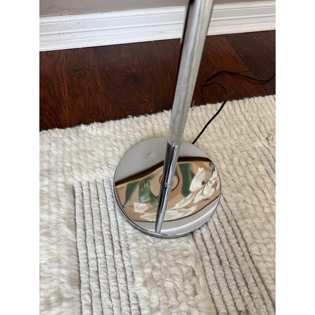 Vintage 1970s Mid-Century Modern Sonneman “Waterfall” Cascading Globe Floor Lamp in Chrome For Sale - Image 11 of 12