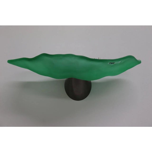 Art Deco 1980s Modern Carlo Nason Murano Glass Wall Lamp For Sale - Image 3 of 13