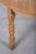 1960s Vintage Brutalist Round Oak Dining Table with Extensions by Henning Kjærnulf, 1960s For Sale - Image 5 of 11