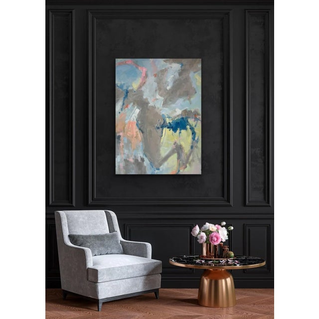 2020s Contemporary Abstract Original Oil Painting For Sale - Image 5 of 12