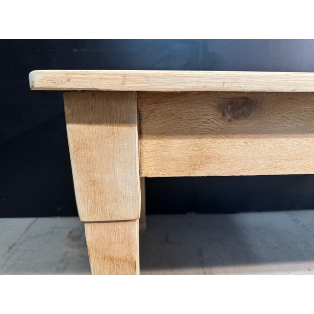 Vintage Kitchen Dining Table in Oak, 1925 For Sale - Image 13 of 15