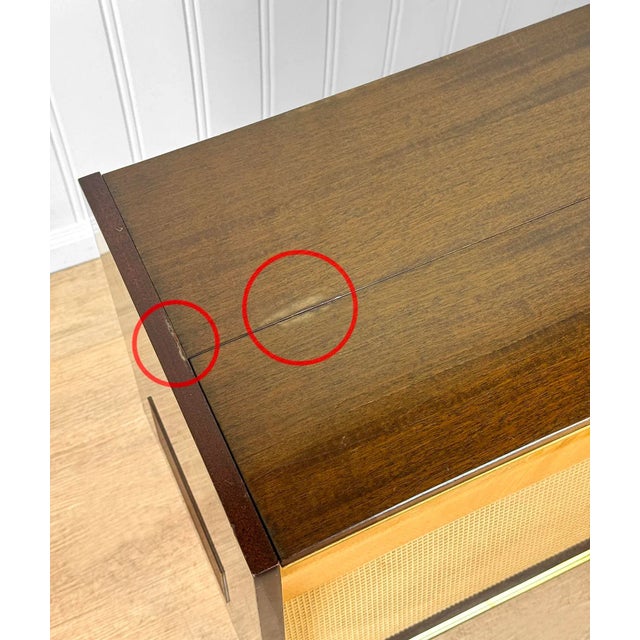 Mid-Century Grundig Majestic So-302 Console Radio Record Player For Sale - Image 10 of 13