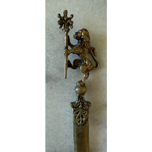 Vintage Brass Letter Opener From Italy For Sale In Austin - Image 6 of 6