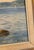 Mid-Century Modern Vintage Seascape Oil Painting on Board in Original Frame For Sale - Image 3 of 5