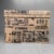 Mid-Century Modern Japanese Tea Chest Covered with Newspaper, 1960s For Sale - Image 3 of 14