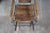 Wood Late 20th Century British Colonial Style Wrought Iron Carved Mahogany Rocking Armchair For Sale - Image 7 of 12