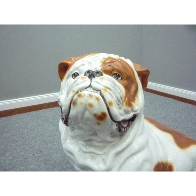 1960s Mid-Century Earthenware English Bulldog, 1960s For Sale - Image 5 of 10
