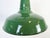 Industrial Green Enamel Factory Pendant Lamp, 1960s For Sale - Image 4 of 18
