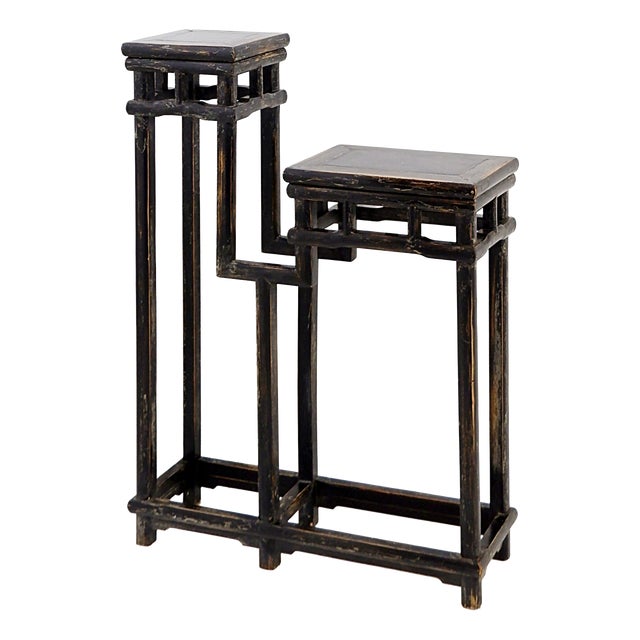 Asian Two-Tier Bonsai Stand, 1930 For Sale