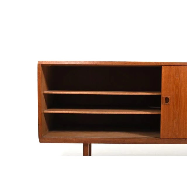1960s Mid-Century Danish Sideboard in Oak, 1960s For Sale - Image 5 of 13