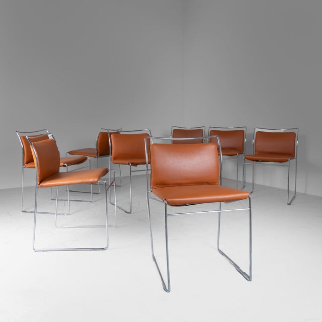 Tulu Chairs by Kazuhide Takahama for Simon Gavina, 1970, Set of 8 For Sale - Image 13 of 13