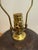 Brown 1990s Aged Brown Pottery Urn as Lamp With Decorative Carvings For Sale - Image 8 of 9