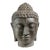 Cast Faux Stone Buddha Head For Sale