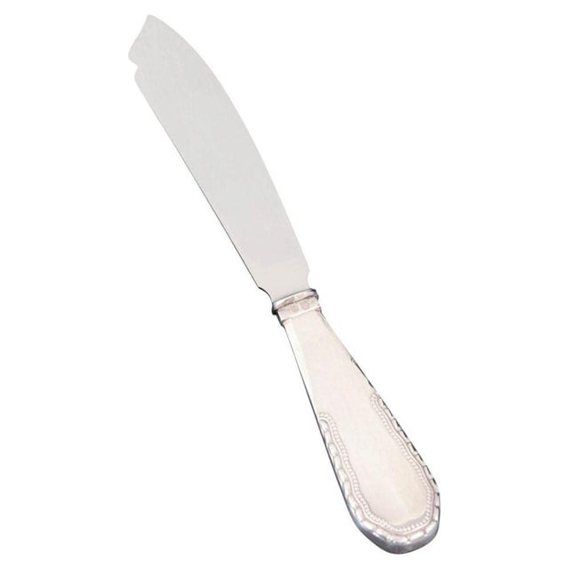 Metal Cake Knife in Silver and Stainless Steel in Viking Pattern by Georg Jensen, 1930 For Sale - Image 7 of 7