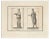 Giovanni Morghen, Ancient Roman Characters, Etching, 18th Century For Sale